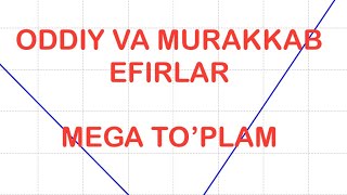 Oddiy va Murakkab efirlar. Mega to'plam | ABDIYEV SCHOOL