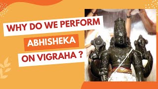 Why do we perform Abhisheka? @rakshithashivraj  #abhishekam #hinduritual