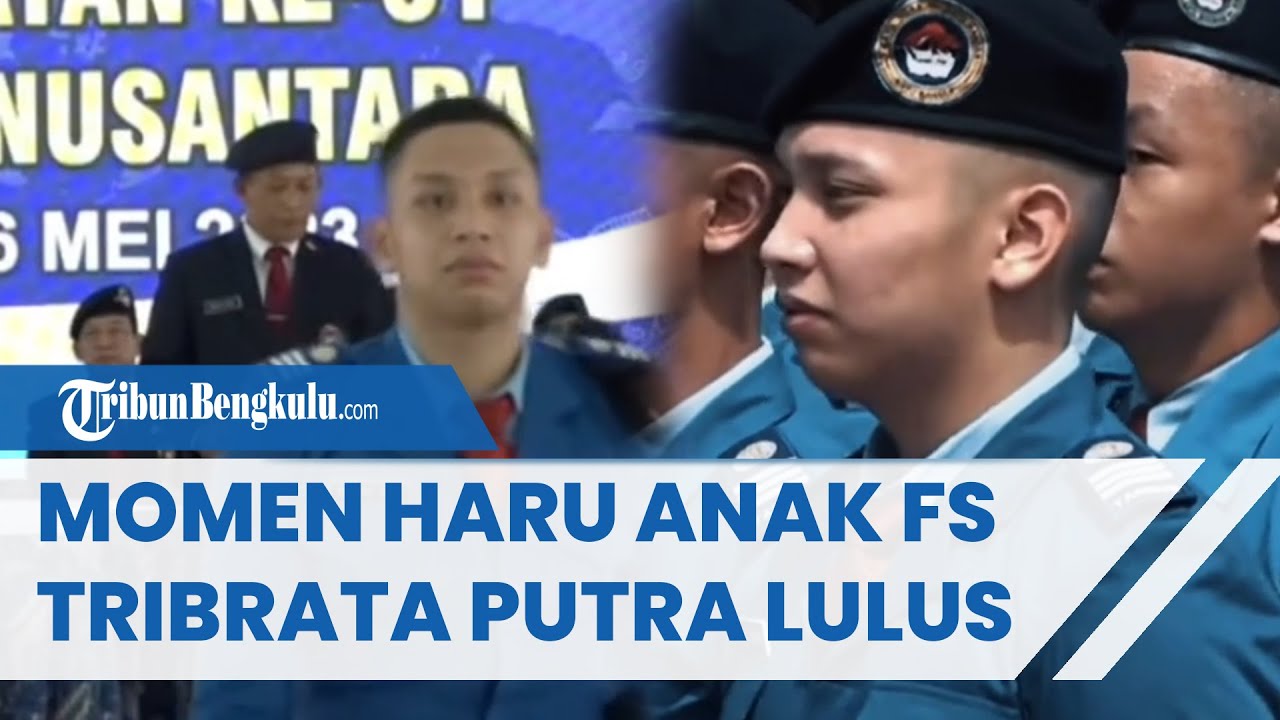 Momen Haru Anak Ferdy Sambo Tribrata Putra Lulus SMA Taruna Nusantara ...