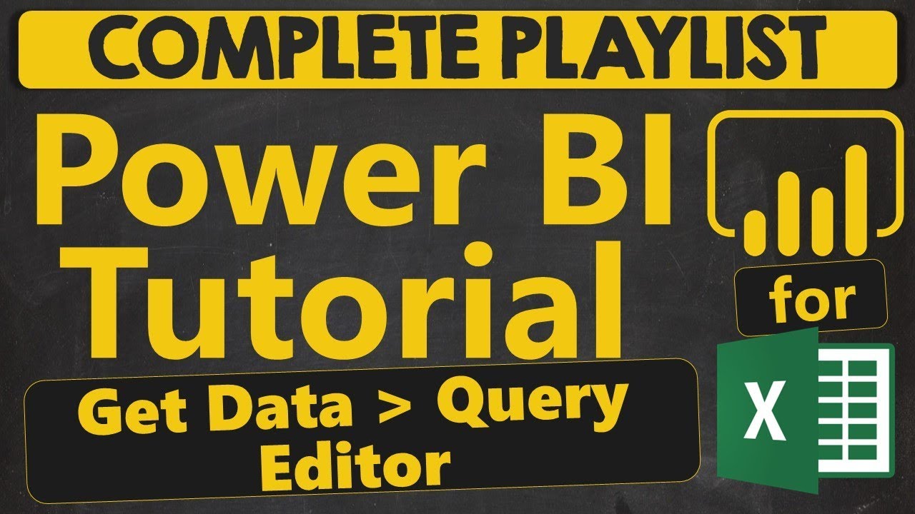 Power BI Tutorial For Beginners: Get Data. Query Editor (1.1.2) - YouTube