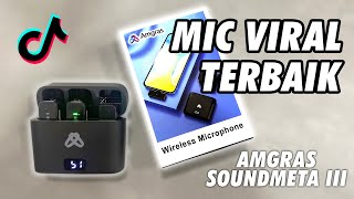 Mic VIRAL TERBAIK - Review Amgras SoundMeta III Wireless Microphone