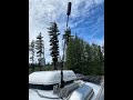 DIY Motorized Antenna Mount for WeBoost Cellular Booster on an Airstream