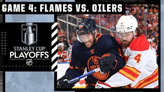 Calgary Flames at Edmonton Oilers: Second Round, Gm 4 | Full Game Highlights