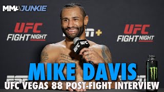 Mike Davis Shares Story How Video Games Saved His Life After Submission Win | UFC Fight Night 239