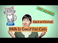 Fact or Fiction? Milk is GOOD for Cats | VET ADVICE