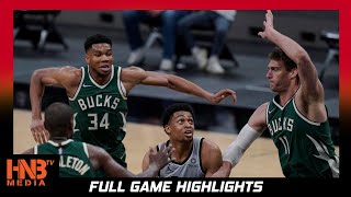 San Antonio Spurs vs Milwaukee Bucks 5.10.21 | Full Highlights