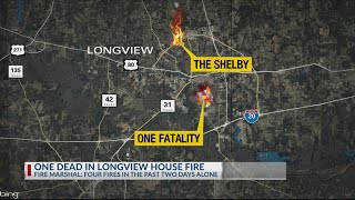 1 dead, 1 injured in Longview house fire