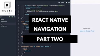 React Native - Navigation Examples - Part Two (Stack Navigator)