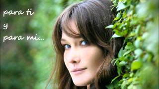 Le ciel dans une chambre (Sub español) - Carla Bruni