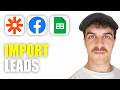 How to Use Zapier to Import Facebook Leads Into Google Sheets (2026 Guide)