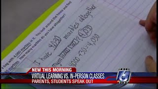 Parents speak out on issues with virtual learning