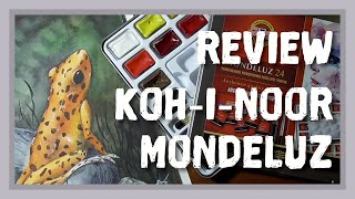 Review Koh-I-Noor Mondeluz Watercolours and a Frog Painting