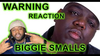 First Time Hearing Notorious B.I.G. - Warning REACTION