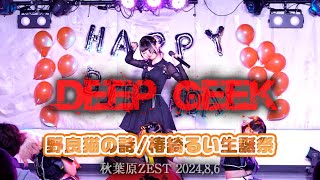 DEEPGEEK/野良猫の詩【LIVE】秋葉原ZEST/2024,8,6