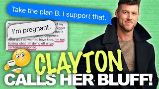 Bachelor Clayton REVEALS WILD NEW TEXTS Showing Manipulation Used To TRAP HIM