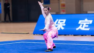 女子太极拳  第1名 吴旭 河北 17.070分 2023年全国武术套路冠军赛 2023 National Wushu Routine Championship