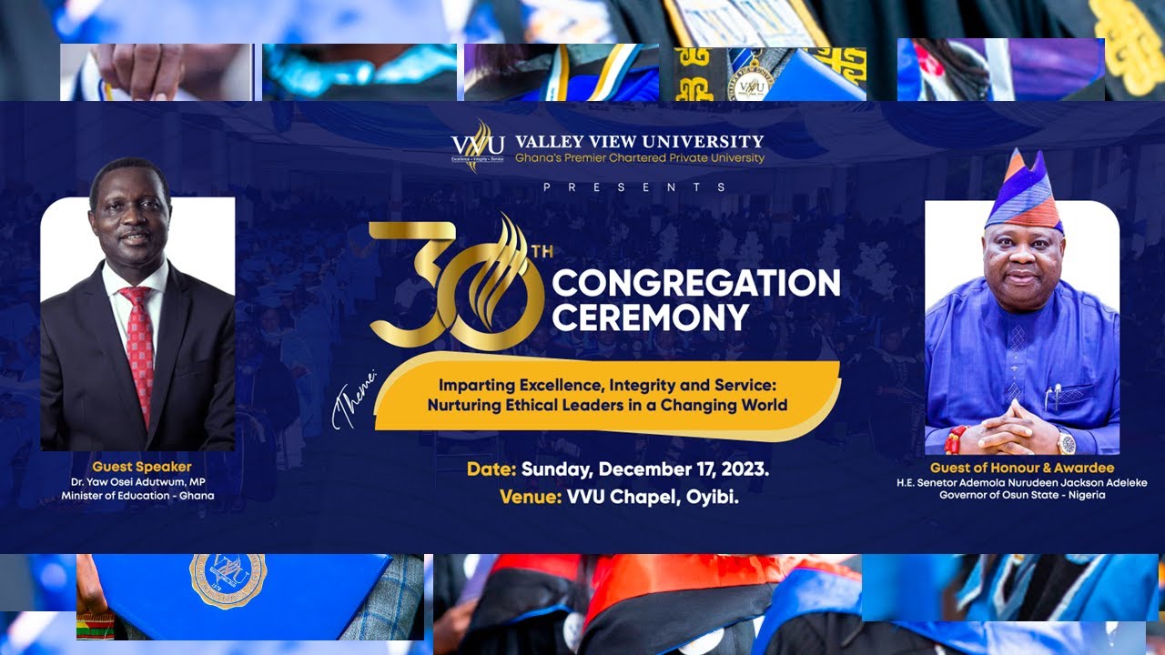 30th Congregation Graduation Youtube