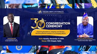 30TH CONGREGATION - GRADUATION