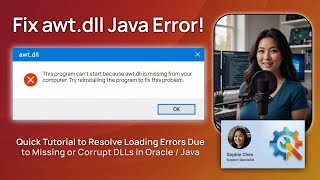 Fix awt.dll Java Error!