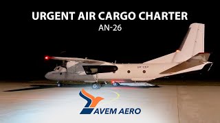 AN26 Urgent Air Cargo Charter with automotive parts