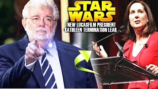 New Lucasfilm President & Kathleen Kennedy Termination Leaks ARRIVE (Star Wars Explained)