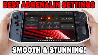 AMD Adrenalin Setup for LEGION GO: Best Quality Without Sacrificing Too Much Performance!