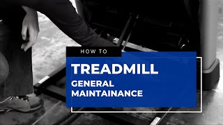 Horizon Fitness｜Service｜Treadmill General Maintenance