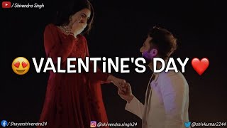 💞Valentine Day Status💖 | Happy Valentine's Day Shayari Status |Valentine's Day Shayari Status 2022❣️
