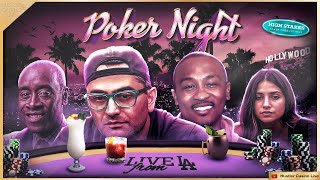 Antonio Esfandiari Plays POKER w/ Don Cheadle, Harry Ratchford \u0026 Amal - Commentary by Charlie