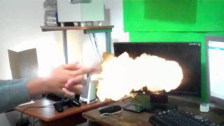 Automatic Gun Muzzle Flash Test