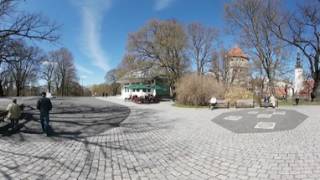 The Harju Hill, Old Town of Tallinn, Estonia