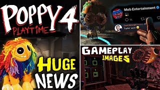 NEW! Chapter 4 Gameplay Images, Trailer + Dev Updates, Merch \u0026 MORE! - [Poppy Playtime News]