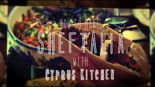 How to make Sheftalia, Cypriot Sausages. Cypriot Street food with Cyprus Kitchen