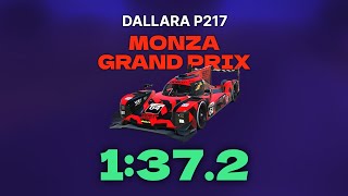 IMSA - Monza Grand Prix 1:37.2 - Dallara P217 | iRacing