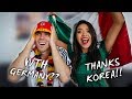 MEXICAN-GERMAN COUPLE REACTS TO GERMANY GETTING ELIMINATED FROM THE WORLD CUP!! (Russia 2018)