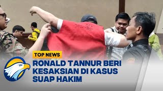 Ronald Tannur Beri Kesaksian di Kasus Suap Hakim - [Top News]