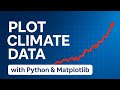 Visualize Climate Change Data Using Python (Matplotlib Tutorial)