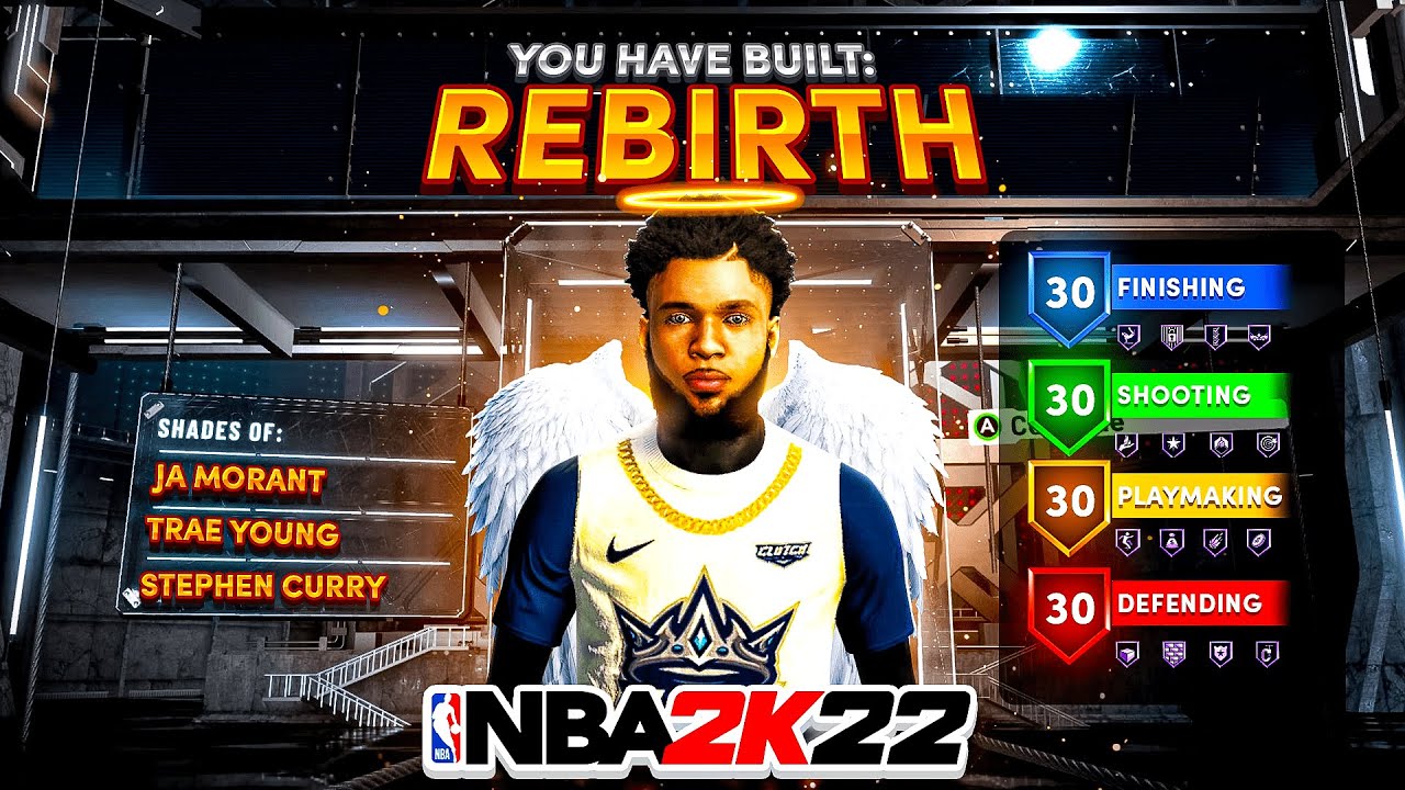 MY REBIRTH BUILD IS BREAKING NBA 2K22! NEW DEMIGOD "3PT PLAYMAKER ...