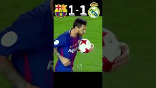 Barcelona vs Real Madrid🔥Supercopa 2017/2018 Final Highlights #football #ronaldo #cr7 #messi