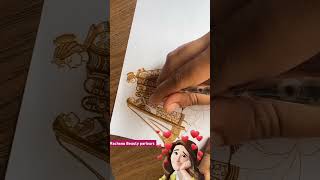 Best Couple Mehndi Design