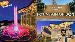 Fountain of joy | Dhirubhai Ambani Square BKC | Jio World Centre | Mumbai's attraction | Free Free..