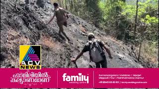 വിലങ്ങാട്  തെക്കെ വായാട് റവന്യൂ വനഭൂമിയിലുണ്ടായ തീപിടുത്തത്തിൽ കത്തി നശിച്ചത് 3 ഏക്കറോളം വനഭൂമി