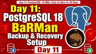 Day 11: PostgreSQL 18 Barman Backup & Recovery Setup #postgresql #barman #backup #recovery #day11