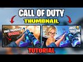 How To Make a Call Of Duty THUMBNAIL MW3 For FREE