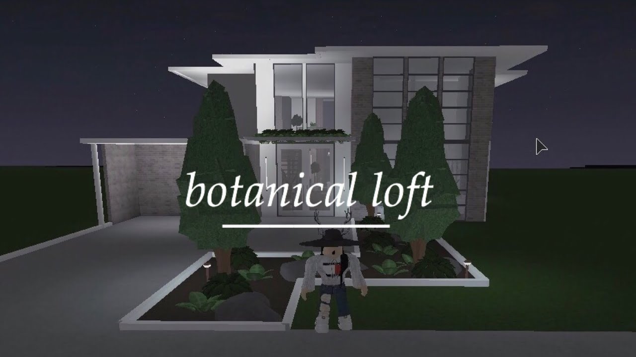 Roblox Welcome To Bloxburg Botanical Family Loft 55k Youtube
