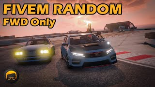 All FWD Cars In One Race! - GTA FiveM Random More №131