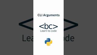 Learn how to Pass Arguments to the Command Line Interface in just 60 Seconds! #python #code