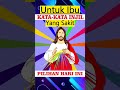 Doa Untuk Ibu #yesus #yesuskristus #injil #injilhariini  #kartun #katolik #berdoa #ibu #iman #shorts