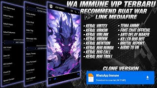 WA IMMUNE TERBARU 2024 || LINK MEDIFIRE || WHATSAPP ANTI VIRTEX || CLONE VERSION