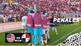 ¡PANAMÁ ESTÁ EN LA FINAL! TANDA DE PENALES | Estados Unidos vs Panamá | Copa Oro 2023-Semis | TUDN